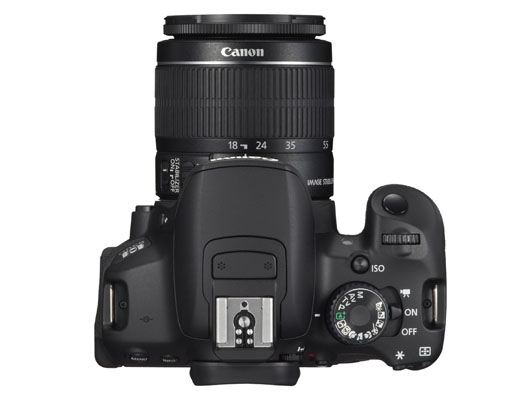 Canon EOS 650D top